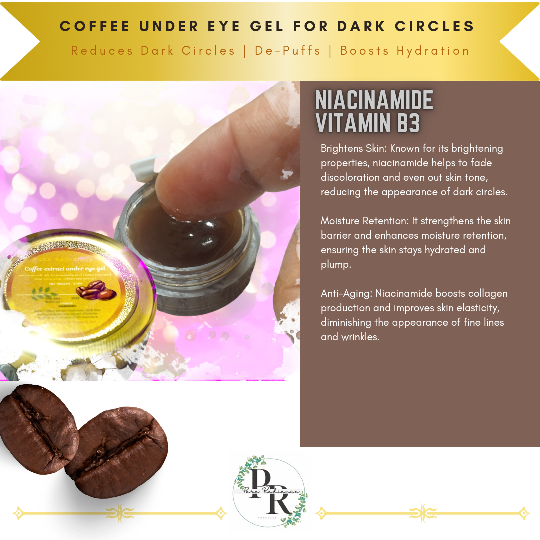 Coffee Under Eye Gel for Dark Circles