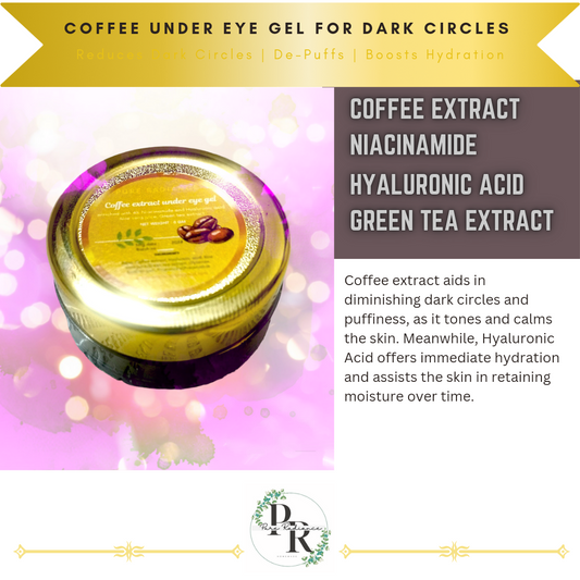 Coffee Under Eye Gel for Dark Circles